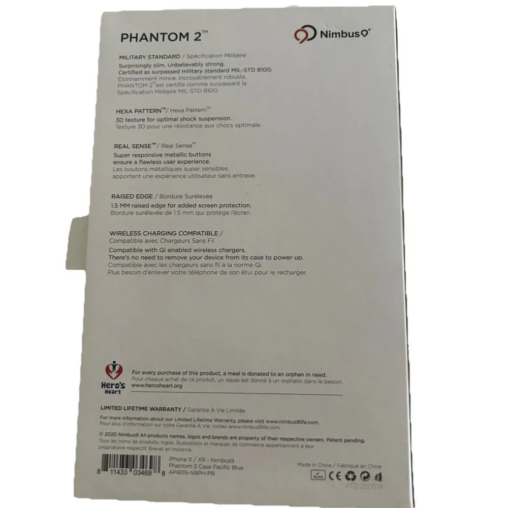 Nimbus9 Phantom 2 for iPhone 11 / iPhone XR - Pacific Blue
